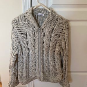 Cucinelli ladies cable knit cardigan